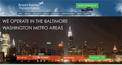 Desktop Screenshot of airportexpresstransportations.com